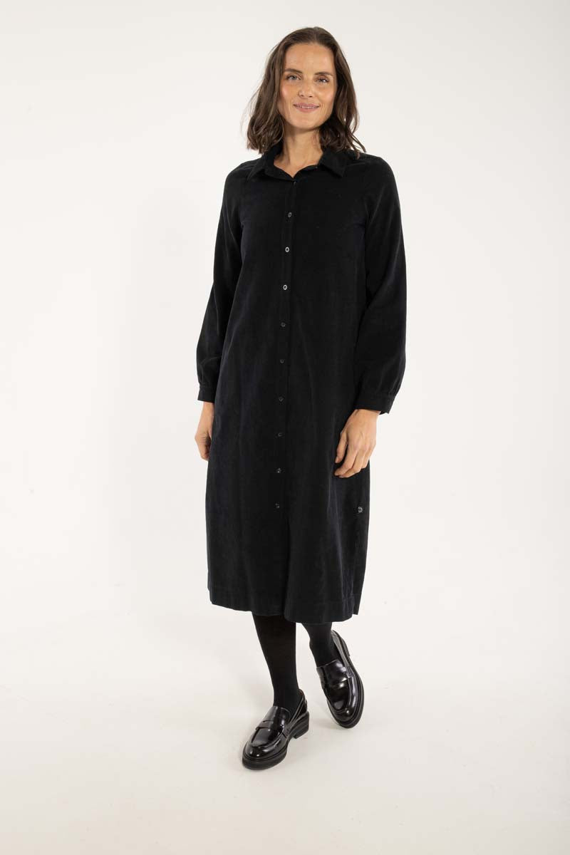 Danepippi Cord Dress Black