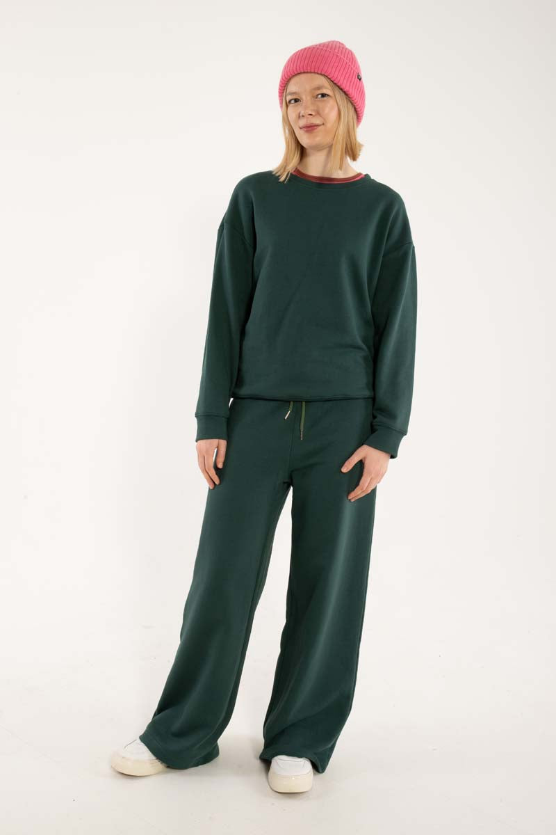 Danepoppy Moleton Sweat Dk Forest