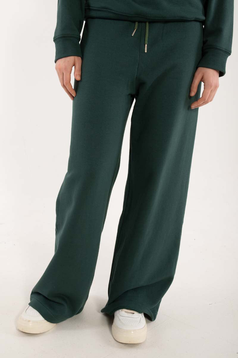 Sweat bukser til dame i grøn