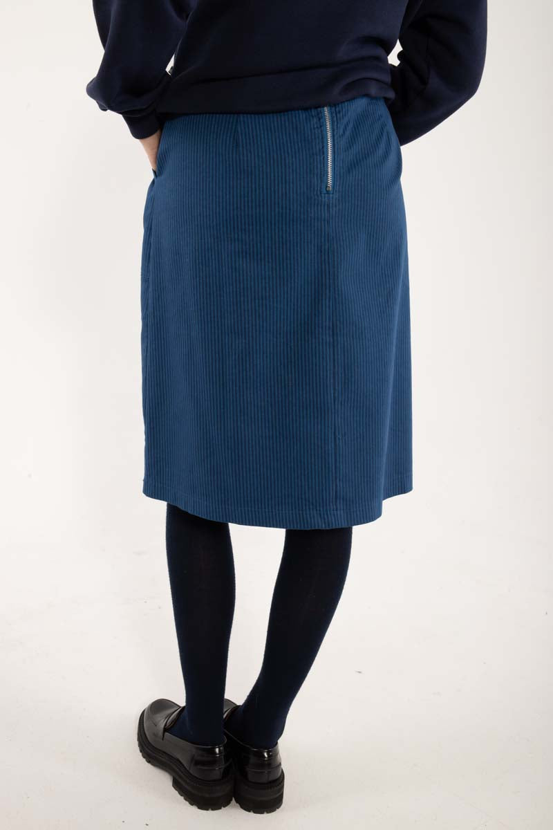 Danekage Stretch-Canvas-Rock Warmes Blau/Dunkelblau
