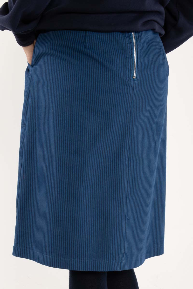 Danekage Stretch-Canvas-Rock Warmes Blau/Dunkelblau