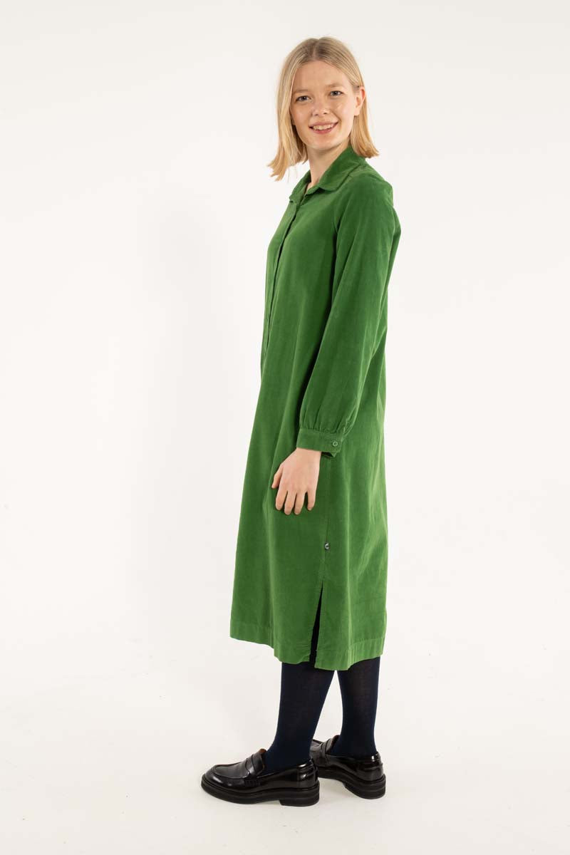 Danepippi Cord Dress Moss Green