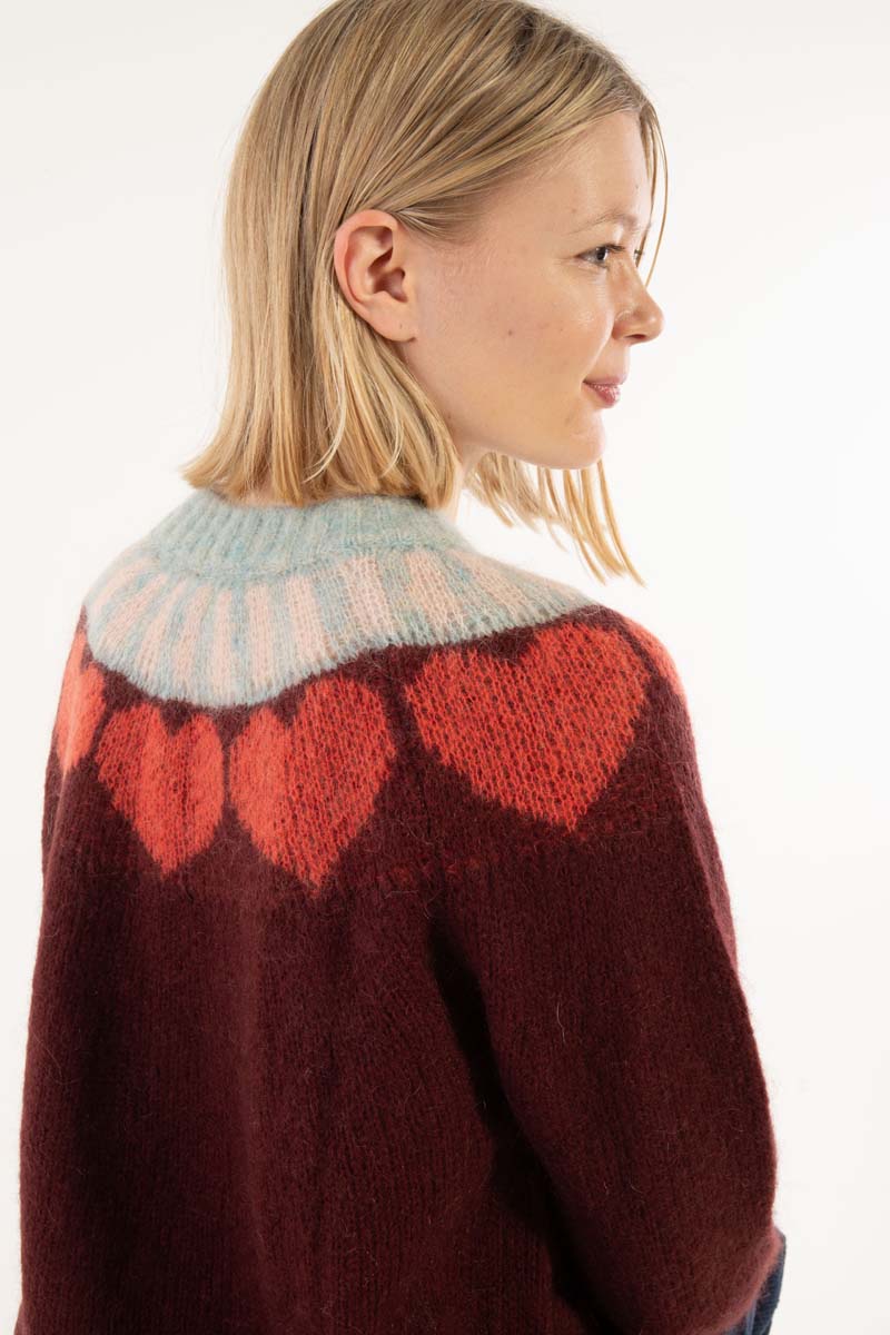 Daneherbal Alpaca Jaquard Sweater Multi