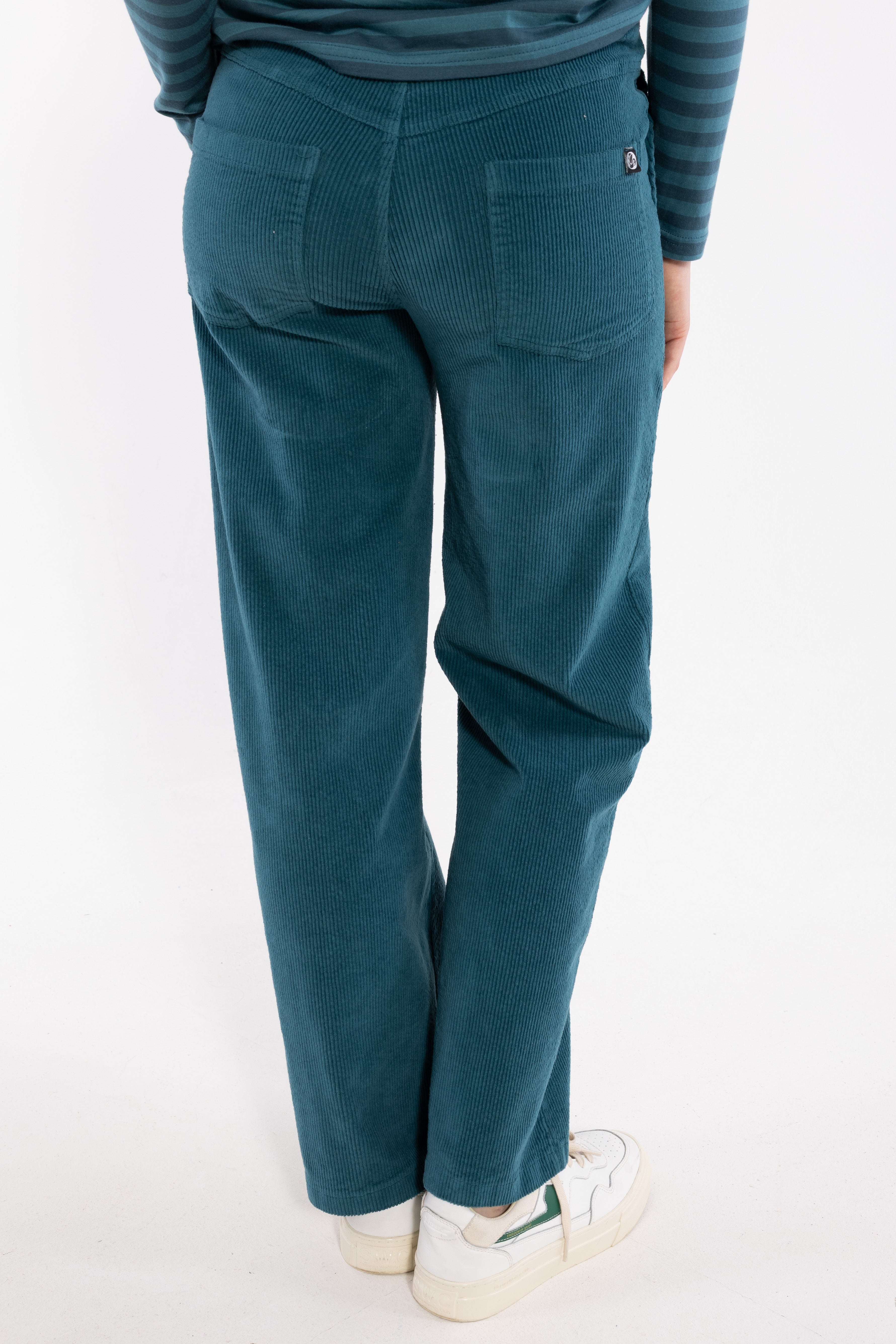 Daneworld Cord Stretch Pants Dk Slate