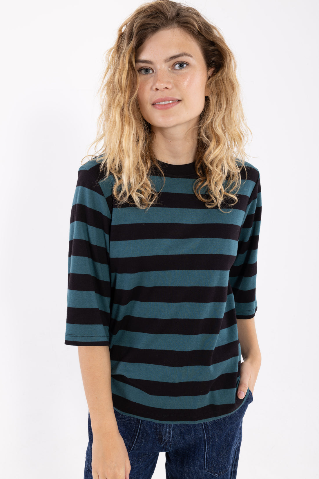 Daneglad Interlock Tee Dk Slate/Black