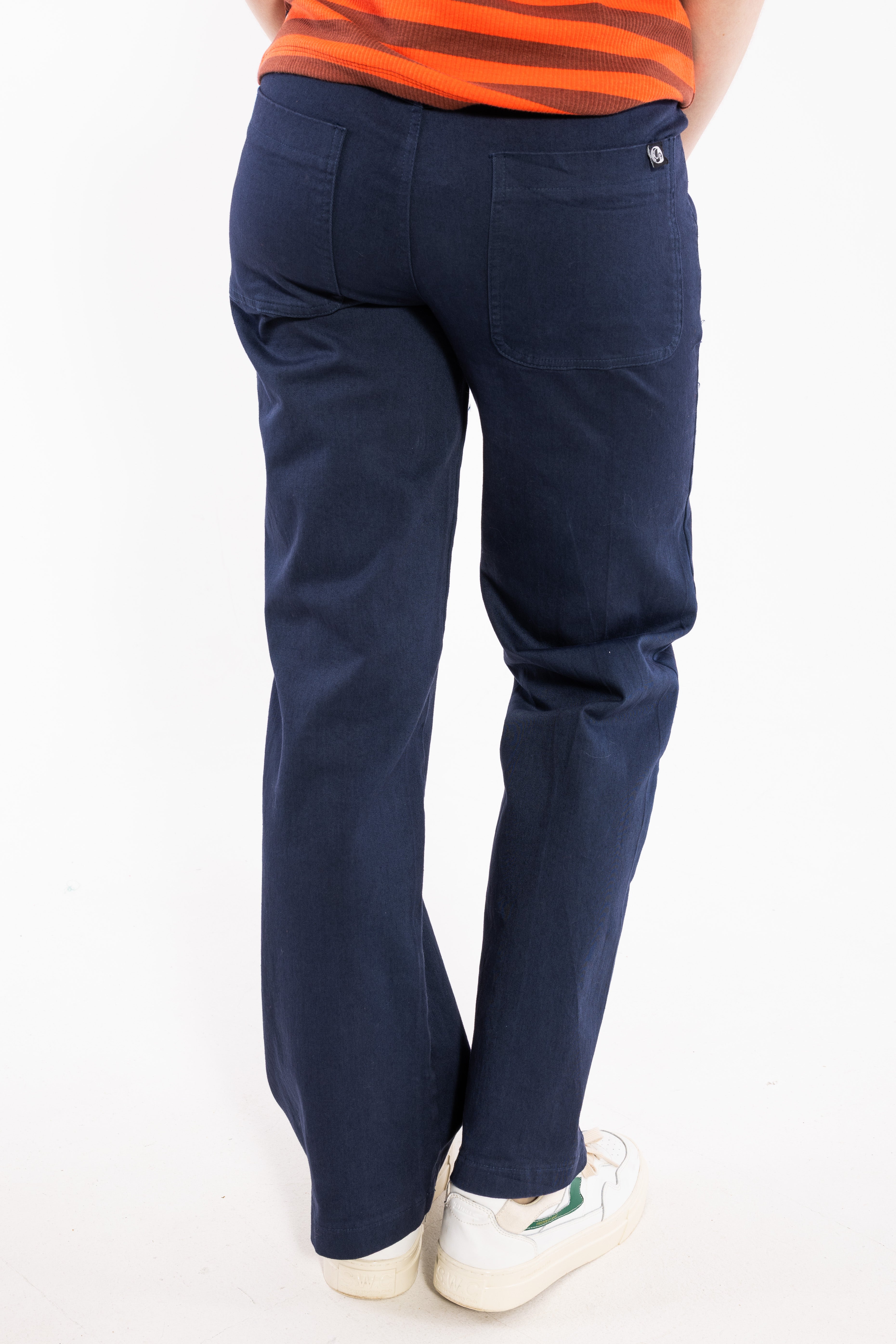 Danedaisy Stretch Canvas Pants Dk Navy