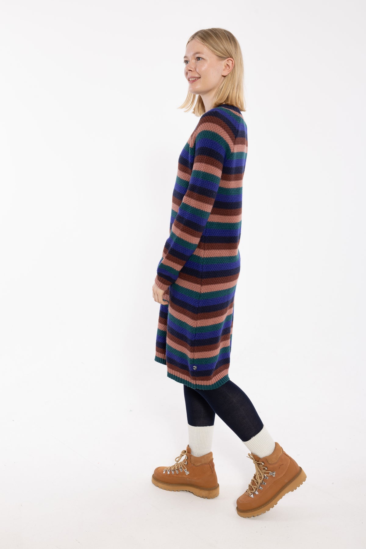 Danesukkertop Wool Sweater Dress Dawn