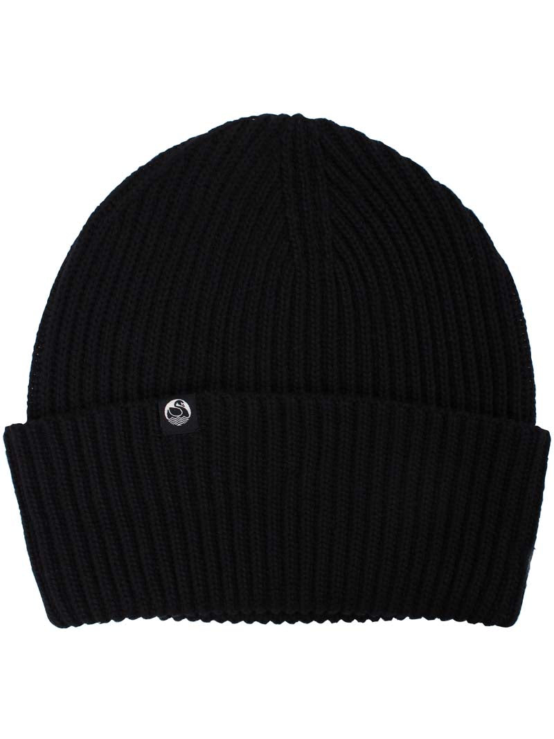 Danefolk Cotton Beanie Black