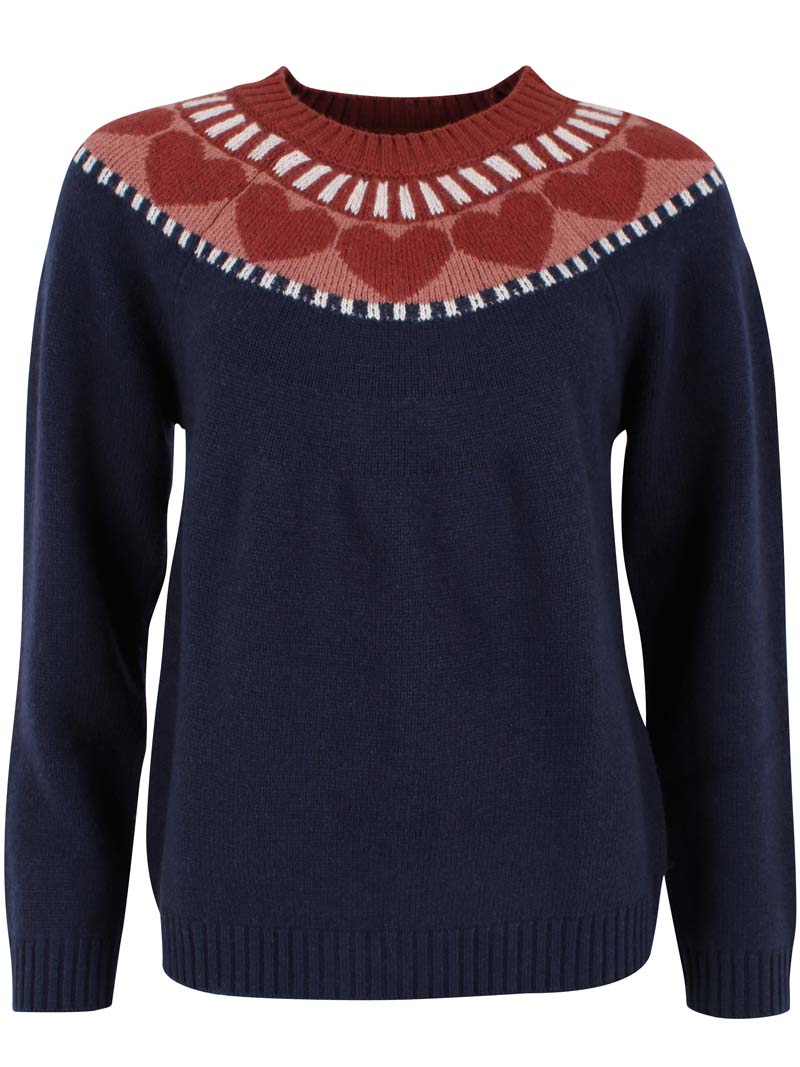 Daneglamping Wool Sweater Dk Navy
