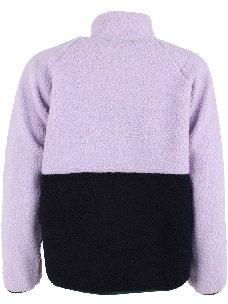 ESS - Danegreatness Fleecejacke Light Viola/Dk Navy