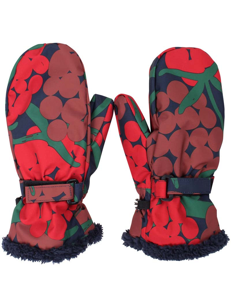 Danehandy Mittens Dk Red MAXIBERRY