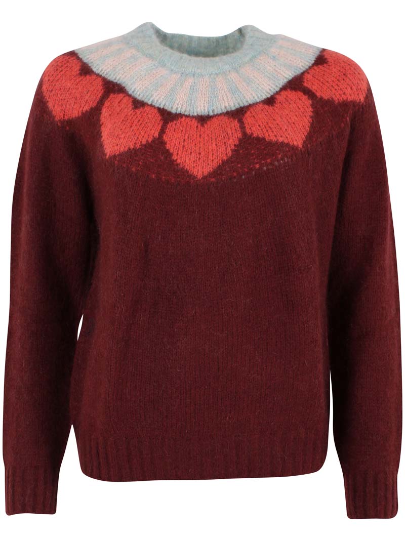 Daneherbal Alpaca Jaquard Sweater Multi