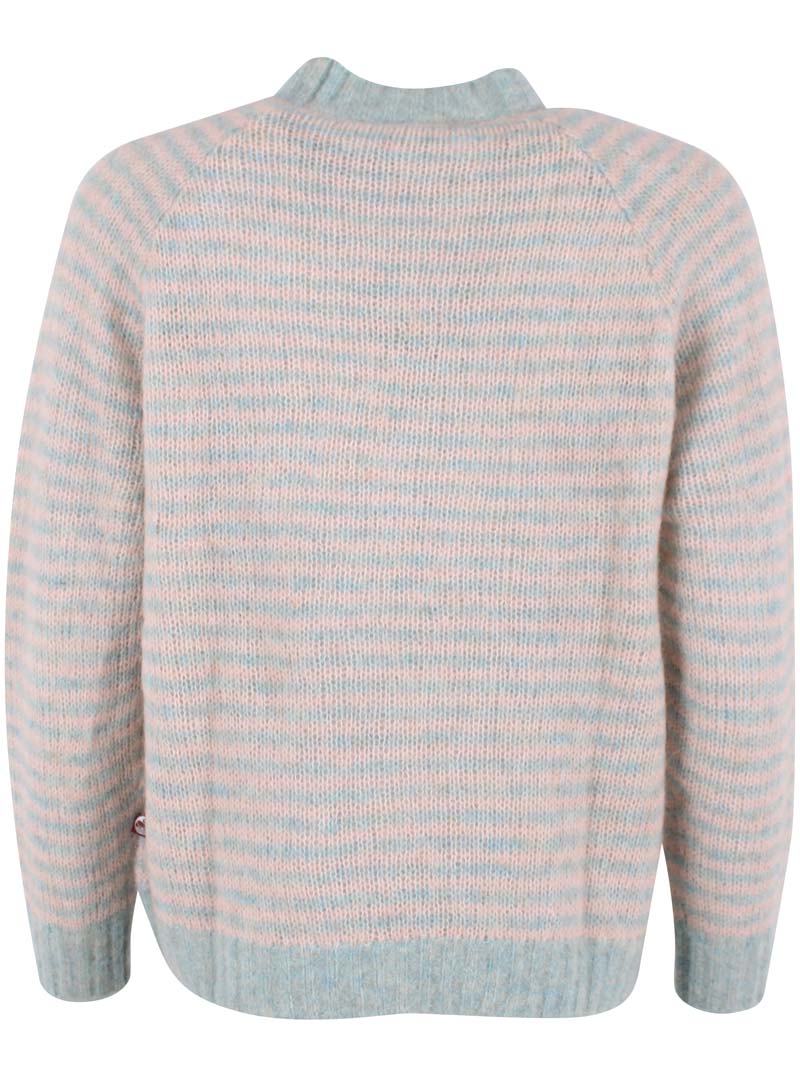 Daneherbal Alpaca Sweater Lt Blue Grey/Powder