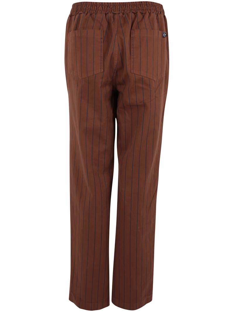 Daneholm Stretch Canvas Pants Brown/Dk Navy