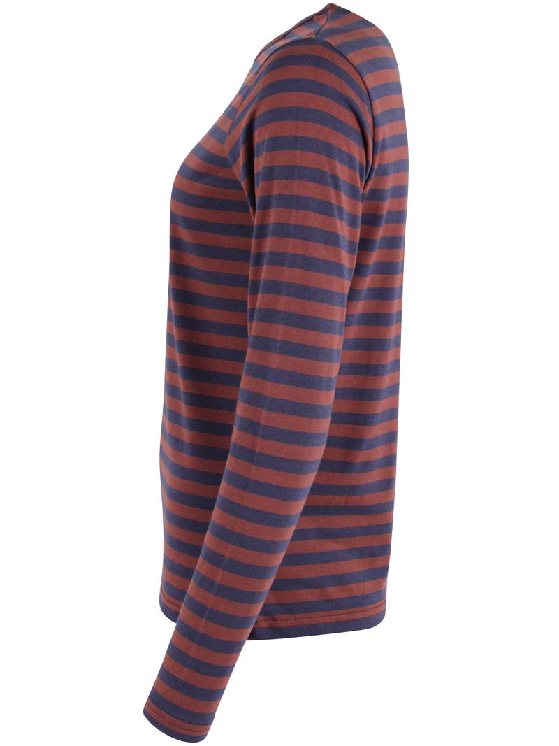 Danejubii Modal Tee Dk Navy/Dk Merlot