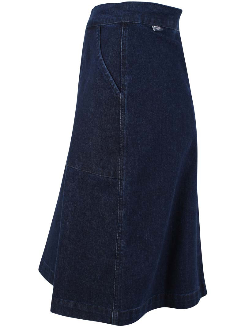 Fin nederdel i denim til kvinder