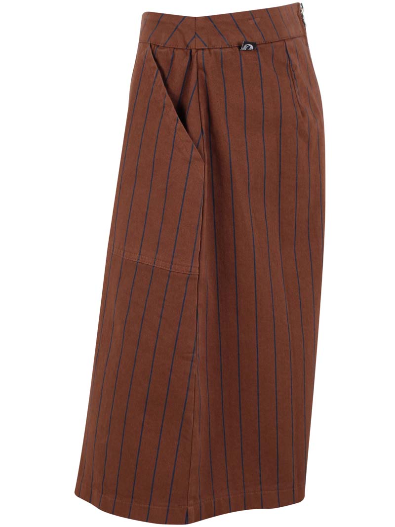 Danekage Stretch-Canvas-Rock Braun/Dunkelblau
