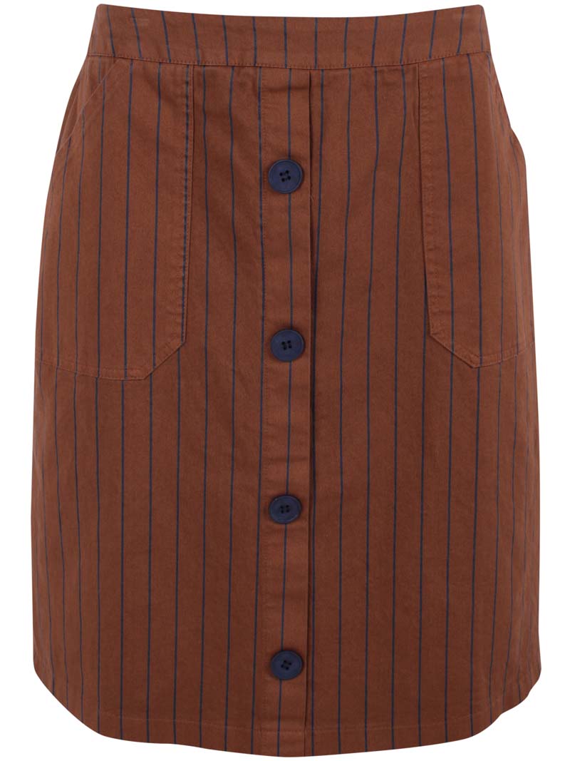 Danekage Stretch-Canvas-Rock Braun/Dunkelblau