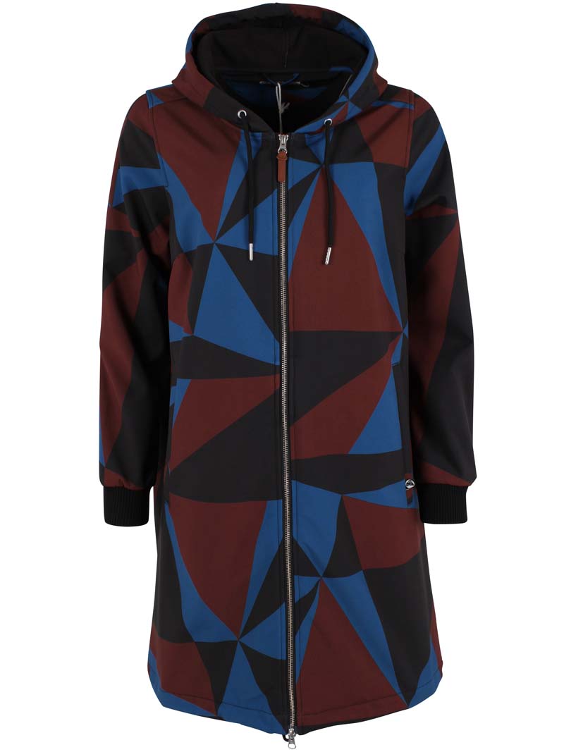 Danekarla Softshell Black Ocean TRIANGULATE