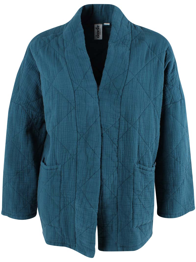 Danekatrin Quilt Jacket Dk Slate