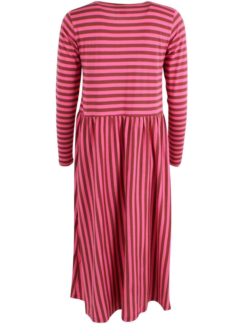 Kjole med striber til kvinder.