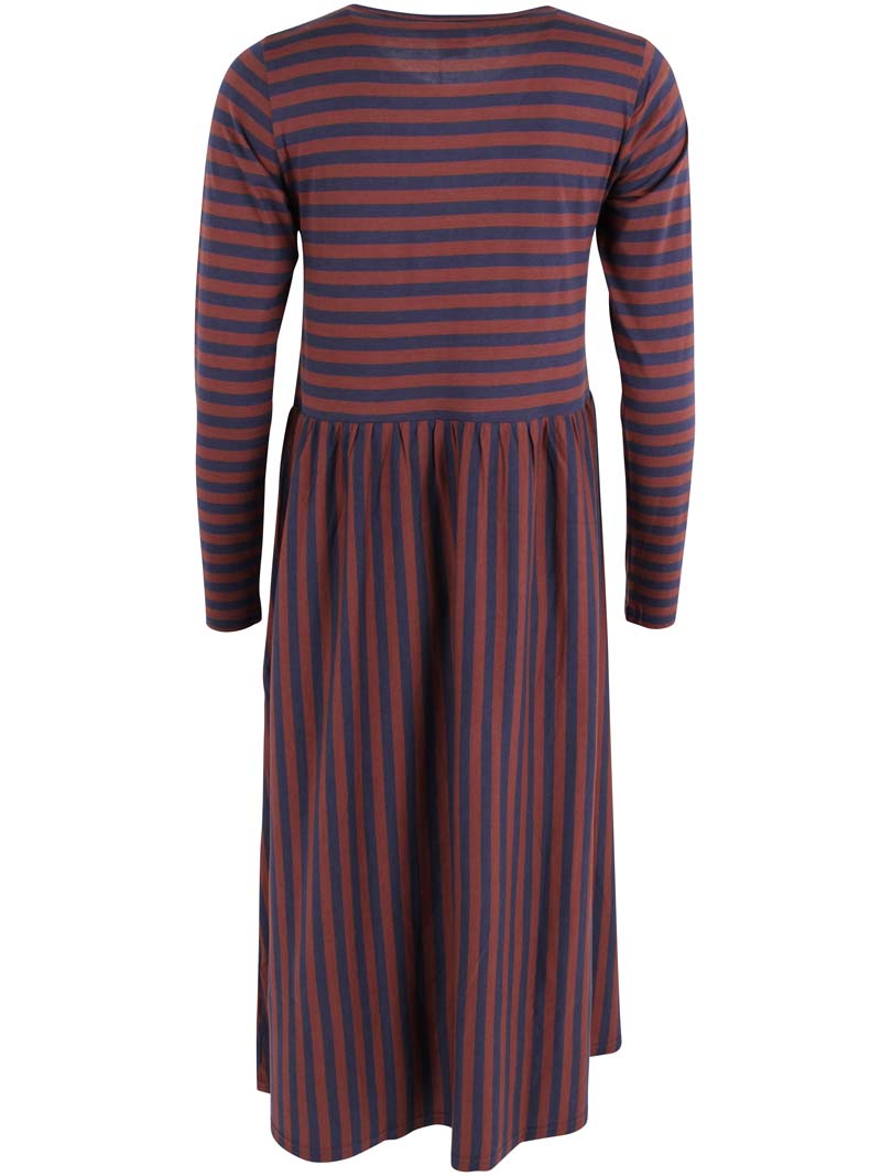 Kjole med striber til kvinder.