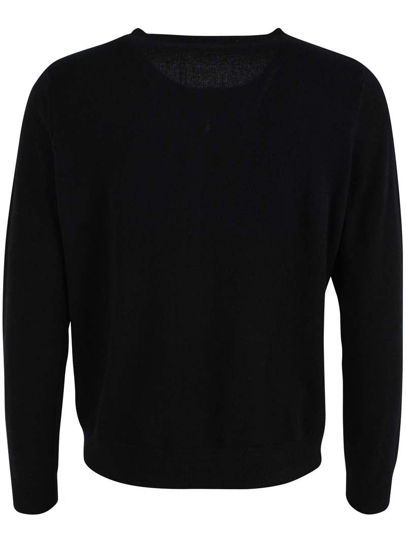 Danelife Merino Wool Cardigan Black