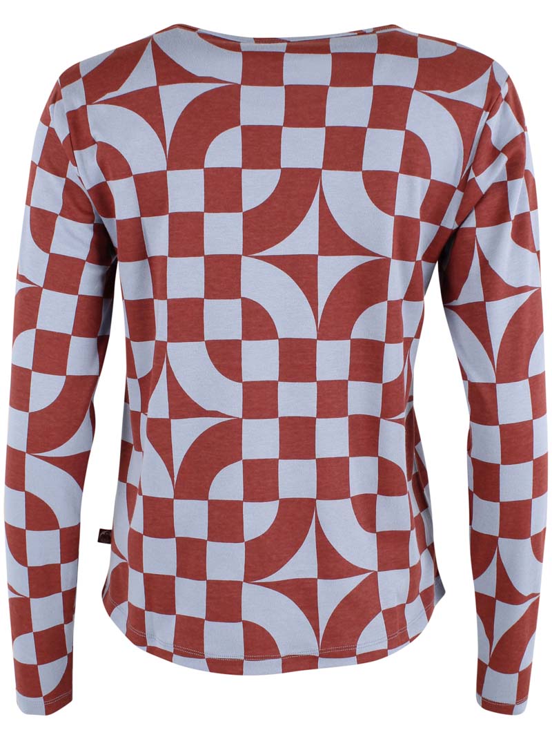 Danelotte Interlock Tee Lt Blue Grey CHECKITOUT