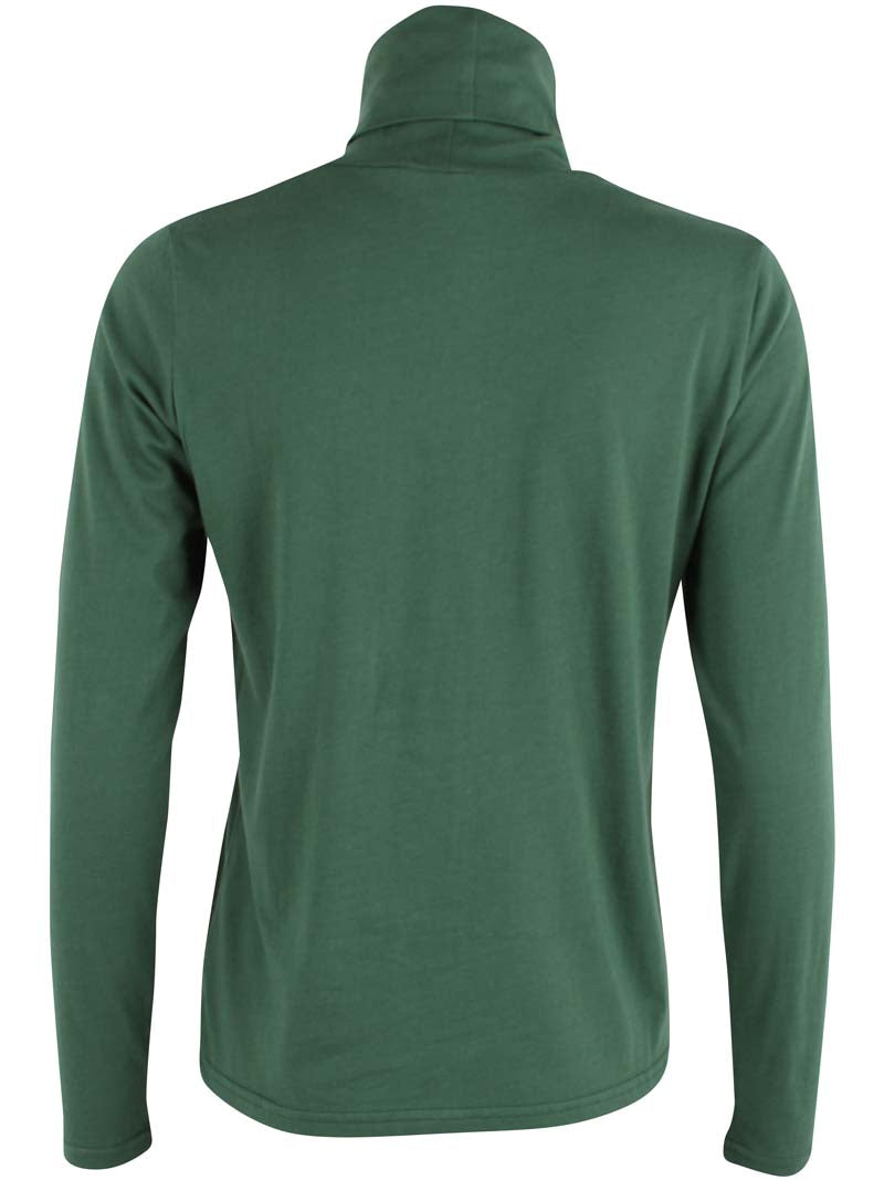 Danemanna Modal Rollneck Tee Dk Pine