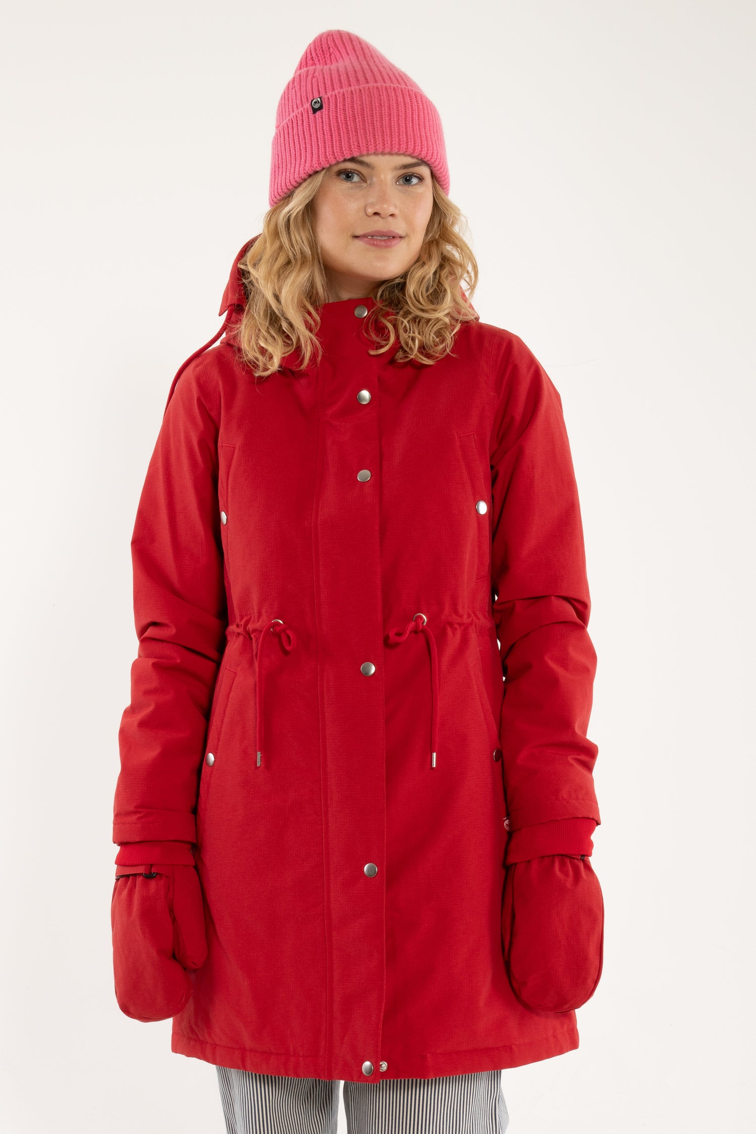Danenora Winter Parka Dk Red
