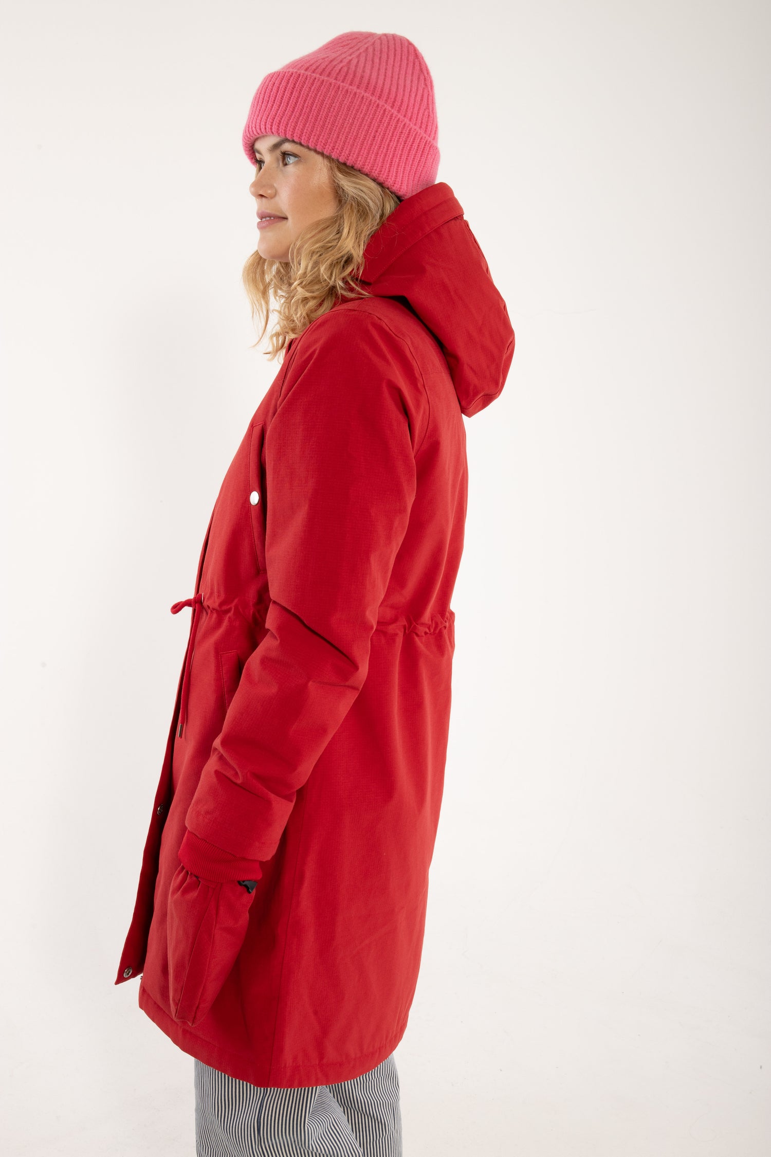 Danenora Winter Parka Dk Red