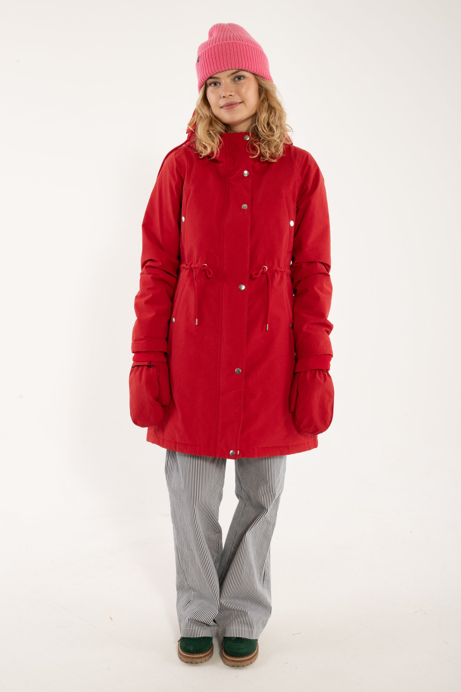 Danenora Winter Parka Dk Red