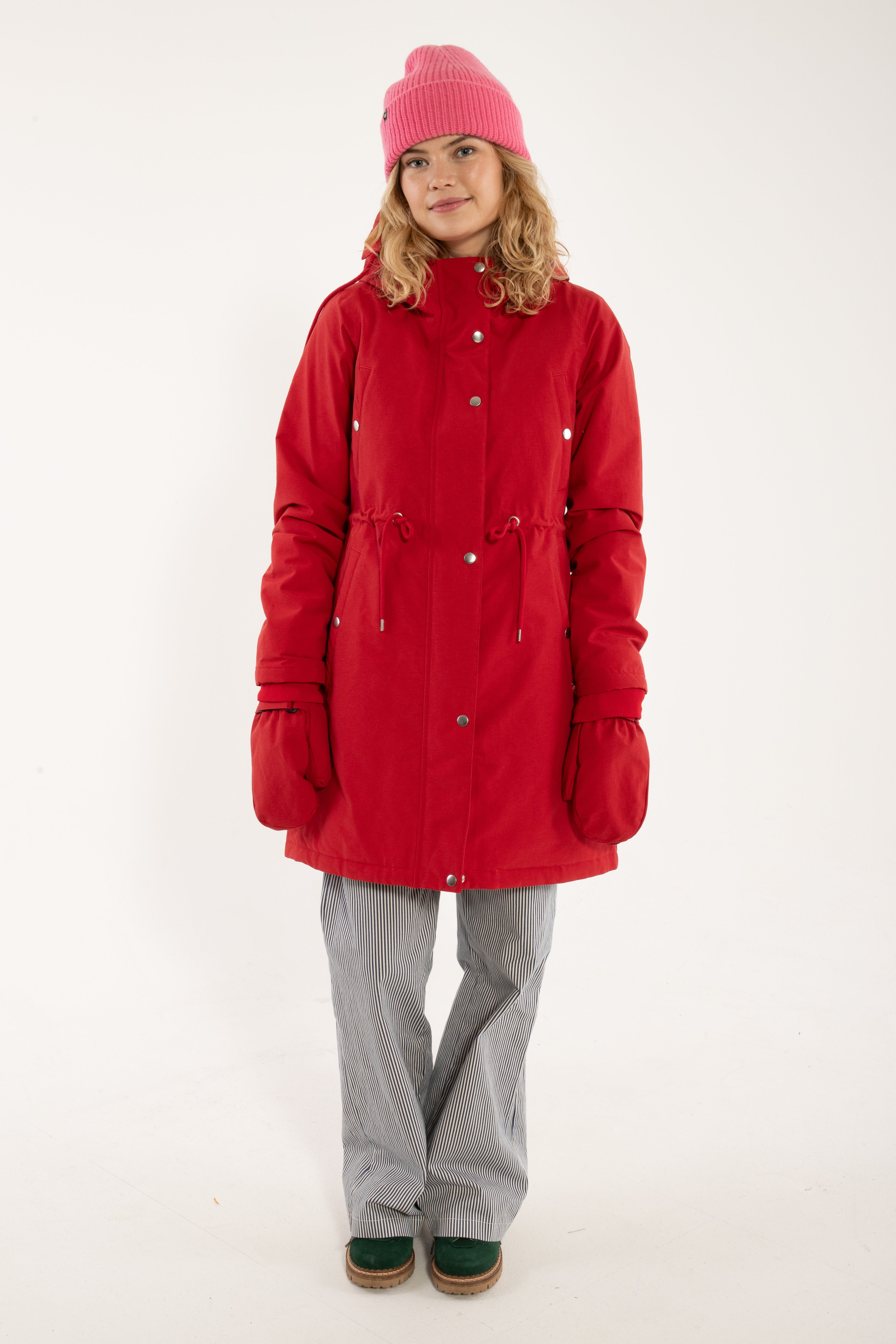 Danenora Winter Parka Dk Red