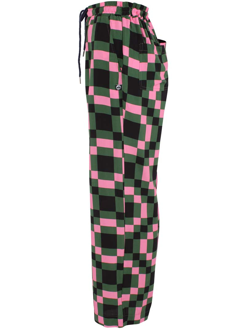 Danenynne Viscose Pants Dk Pine PIX