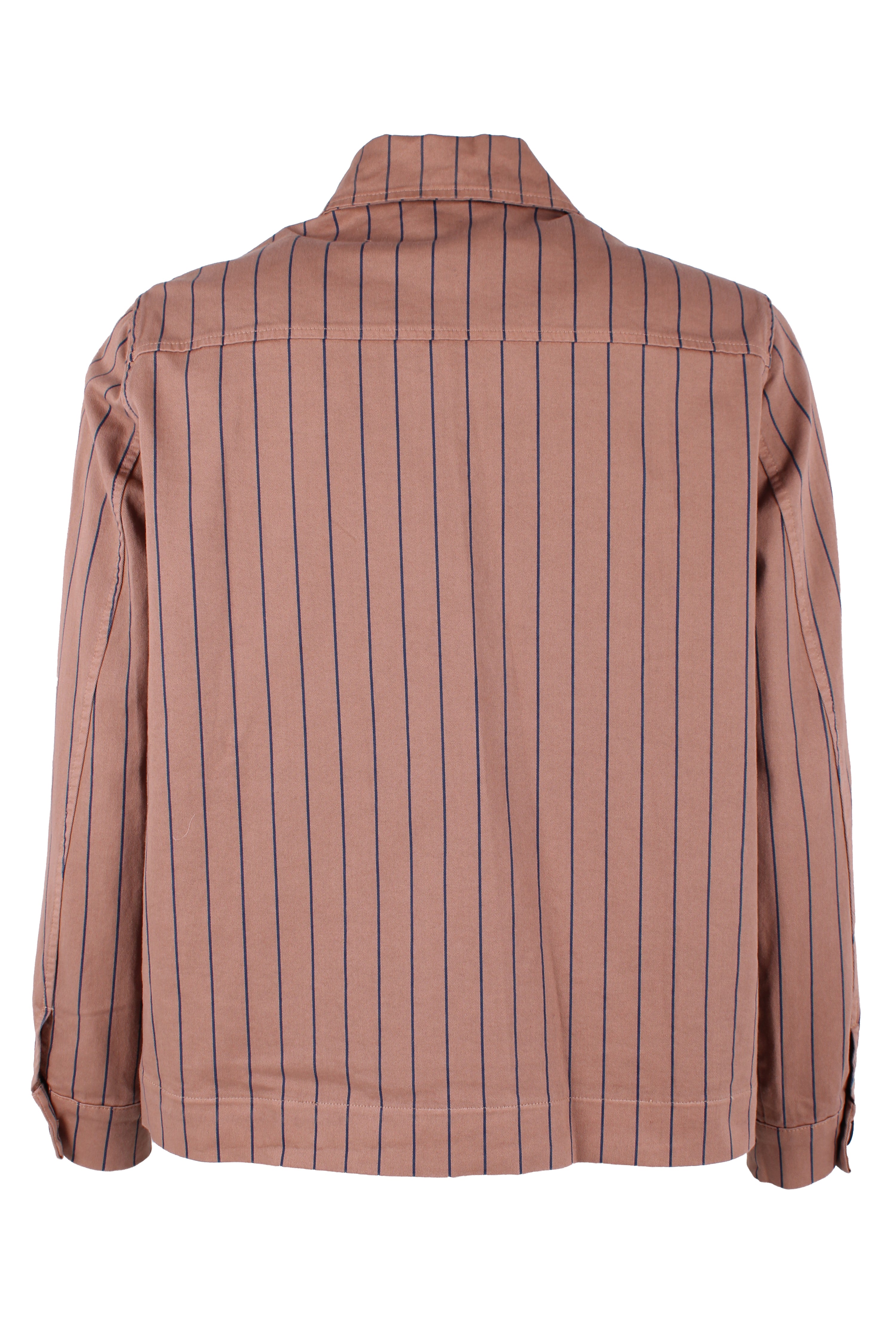 Daneprairie Stretch Canvas Jacket Rose Beige/Dk Navy