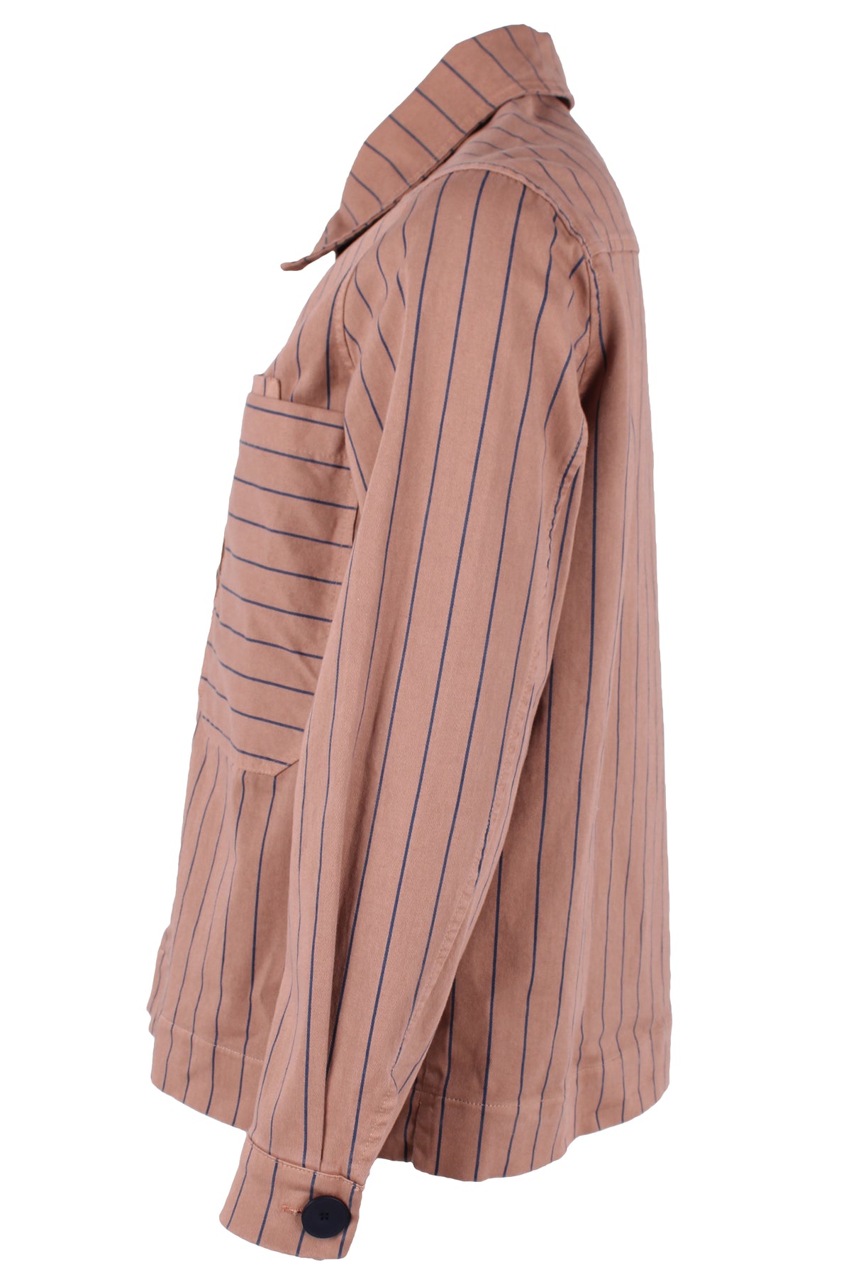 Daneprairie Stretch Canvas Jacket Rose Beige/Dk Navy