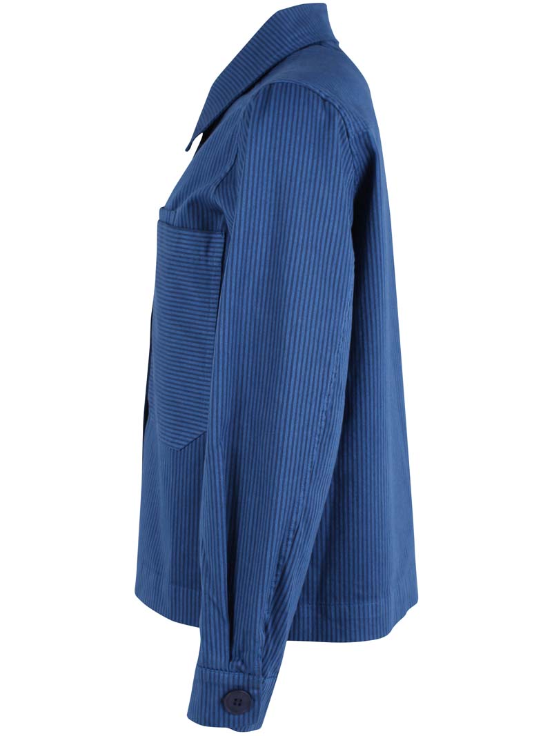 Daneprairie Stretch Canvas Jacket Warm Blue/Dk Navy