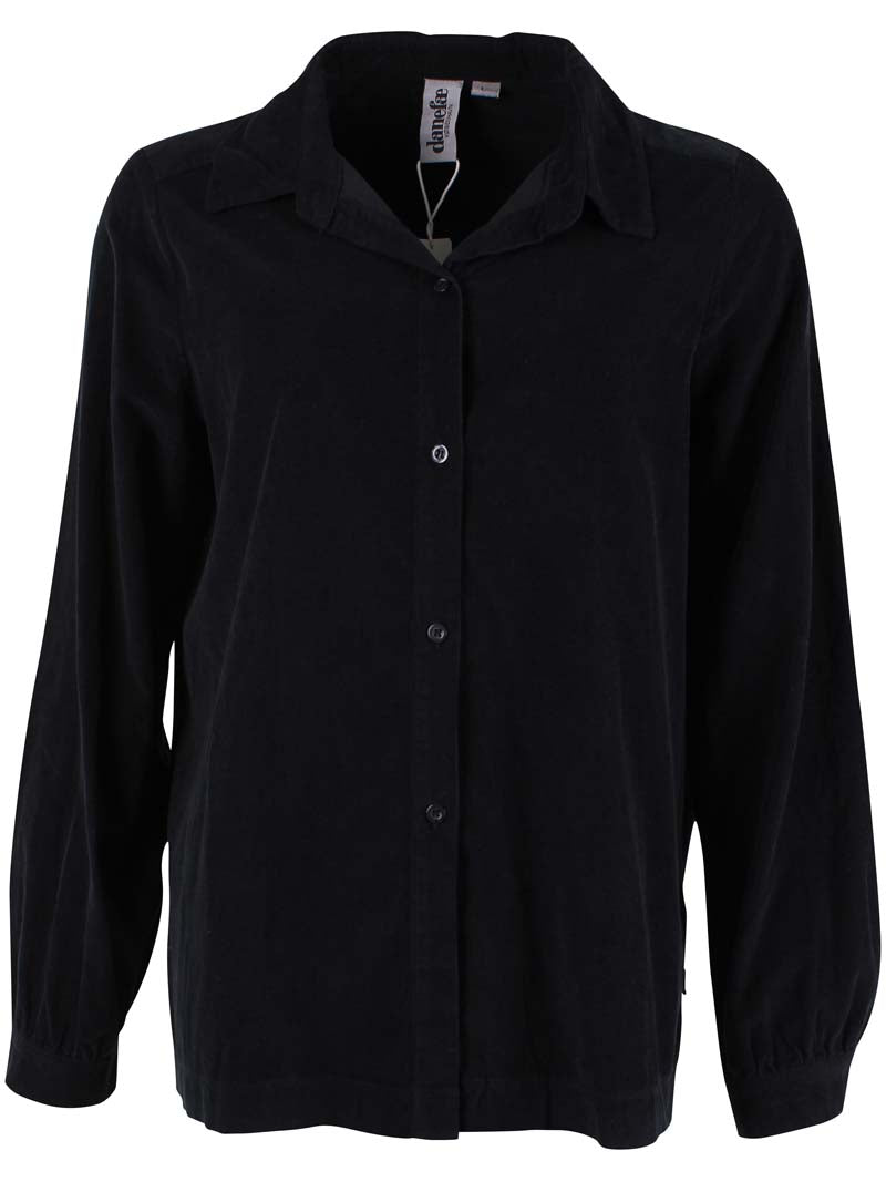 Danerosemary Cord Shirt Black
