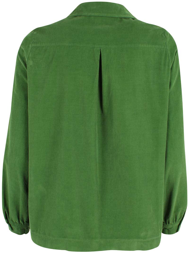 Danerosemary Cord Shirt Moss Green