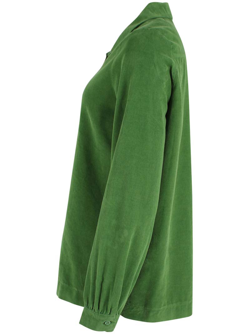 Danerosemary Cord Shirt Moss Green