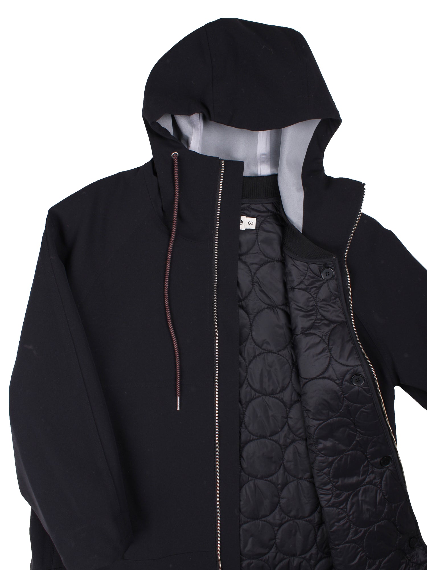 Daneroyal Winter Coat Black