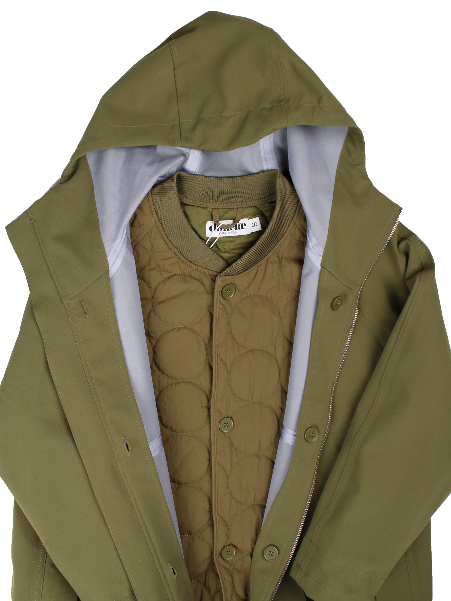 Daneroyal Winter Coat Olive