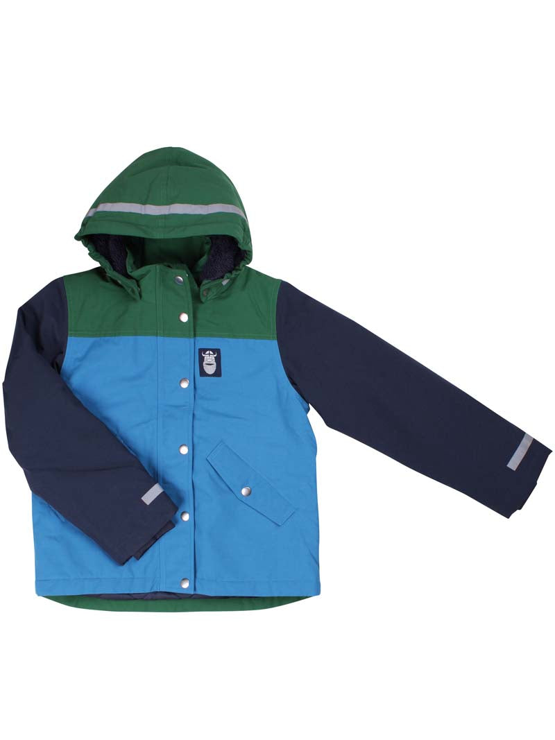 Vinterjakke til børn med viking