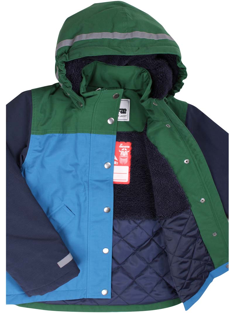 Vinterjakke til børn med viking