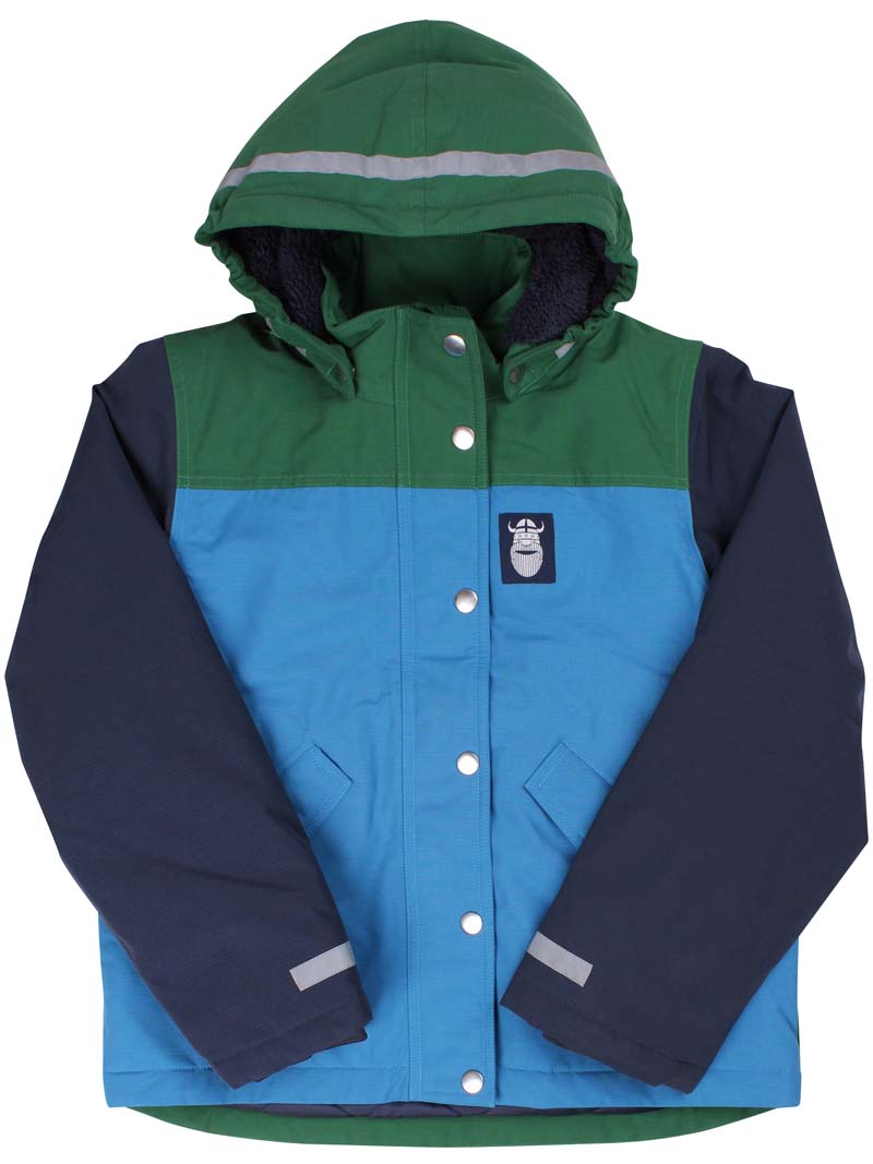 Vinterjakke til børn med viking