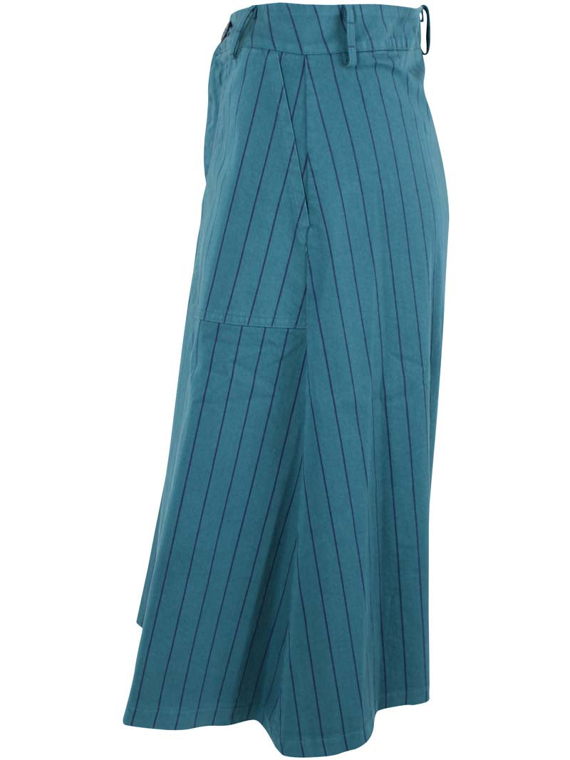 Danesweetie Stretch Canvas Skirt Dk Slate/Dk Navy