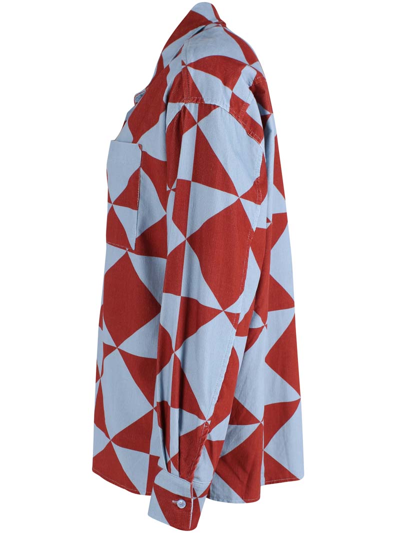 Danethyme Cord Shirt Lt Blue DIAMETRIC