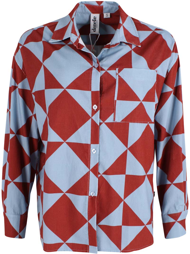 Danethyme Cord Shirt Lt Blue DIAMETRIC