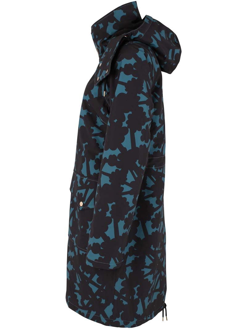 Daneturell Winter Coat Dk Slate BRAMBLE