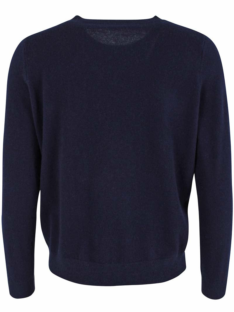 Danevibe Merino Wool Sweater Dk Navy